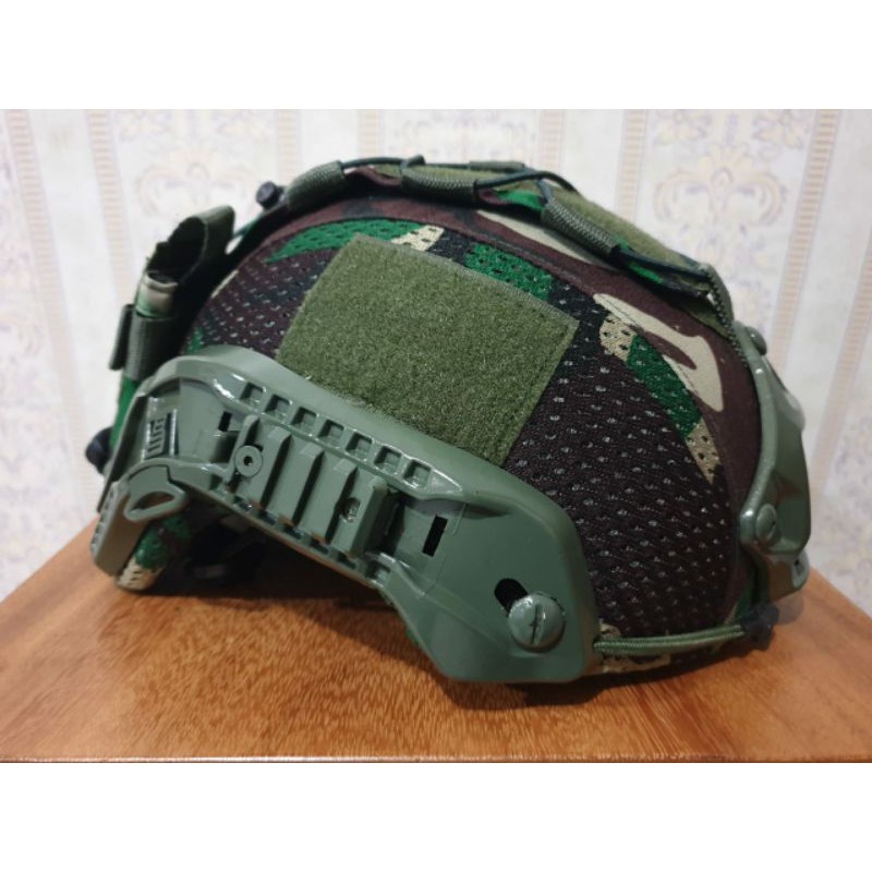 helm tactical original loreng TNI