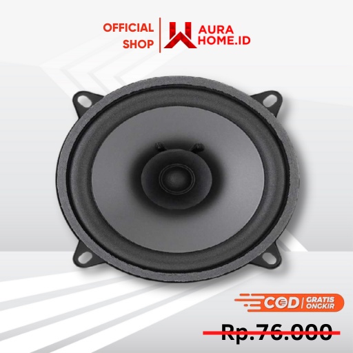 Speaker Subwoofer Mobil HiFi 5 Inch 400W 1 PCS /  Speaker Spiker Subwoofer Aktif Kolong Pintu Audio 