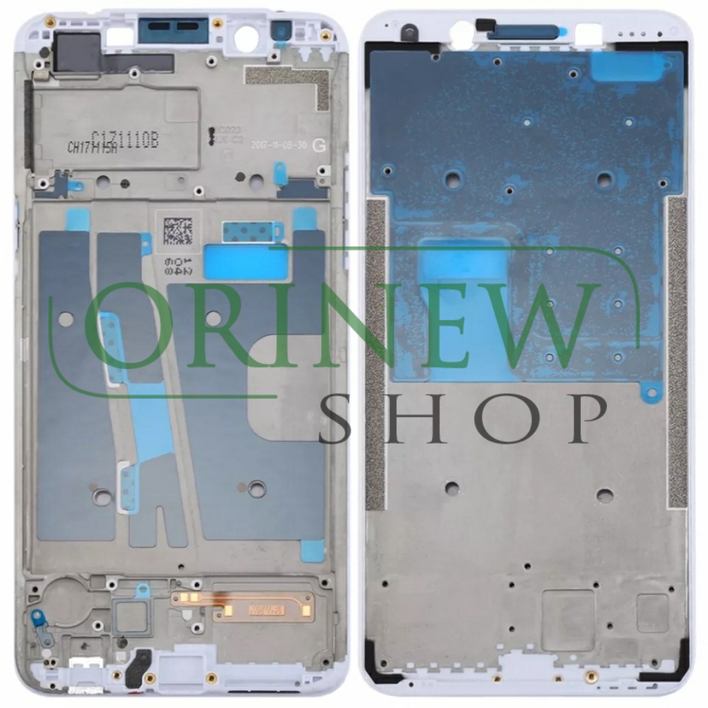 Bezzel Samsung A310 A3 2016 White Tulang Tengah Middle Frame
