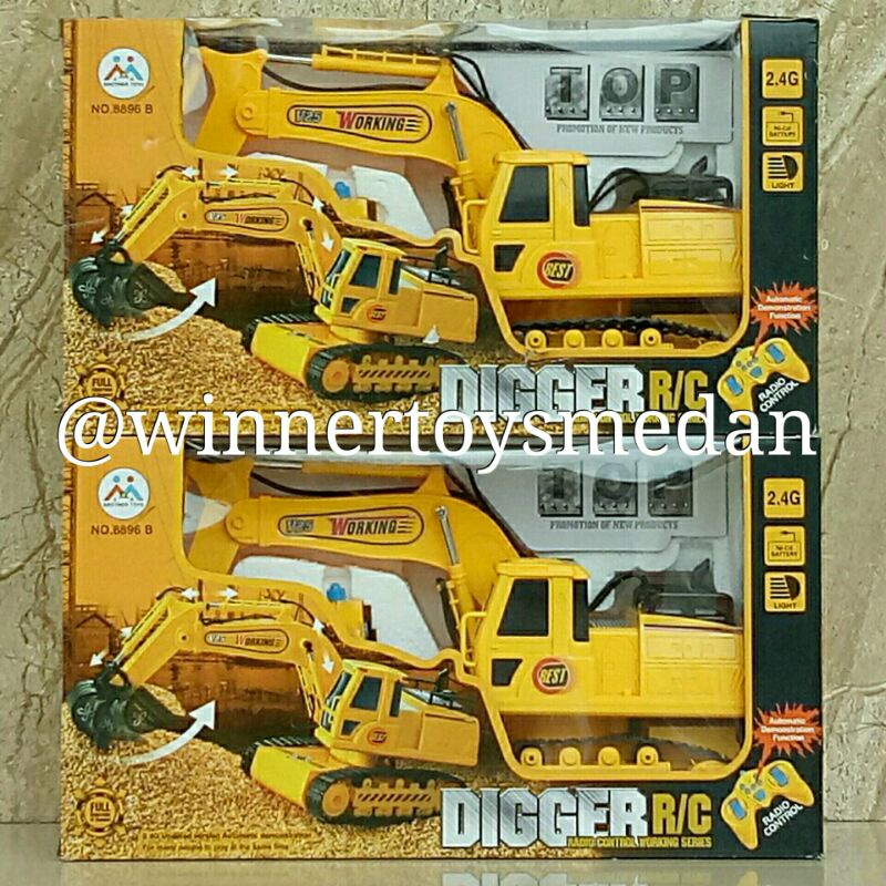 DIGGER RC / Mainan Excavator Remote / Beko Remote Control (EG)