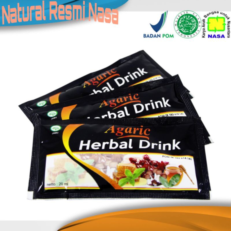 

MINUMAN KESEHATAN AGARIC HERBAL DRINK NASA