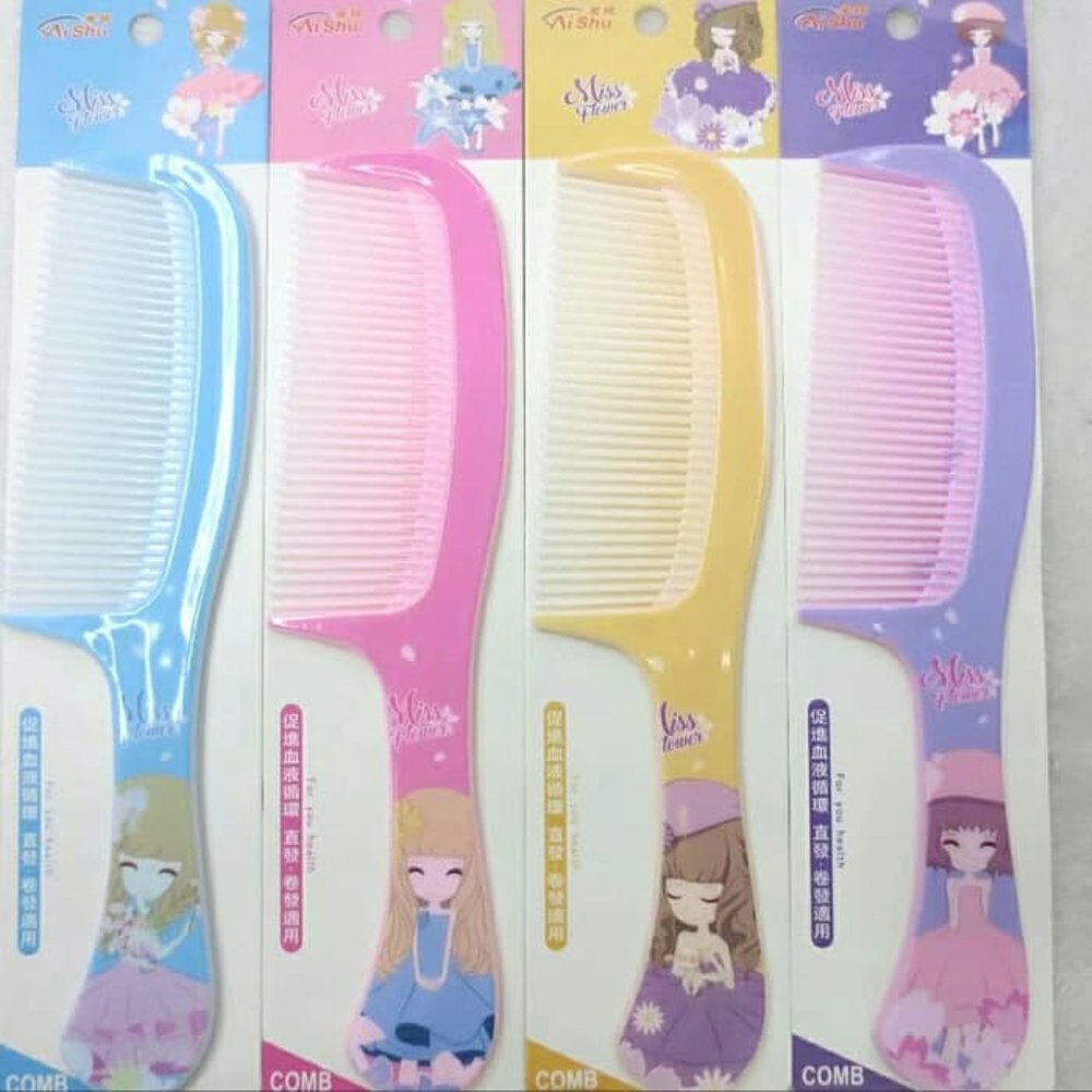 Sisir Rambut Karakter - Isi 1 pcs 2 pcs Hair Comb Model Rapat