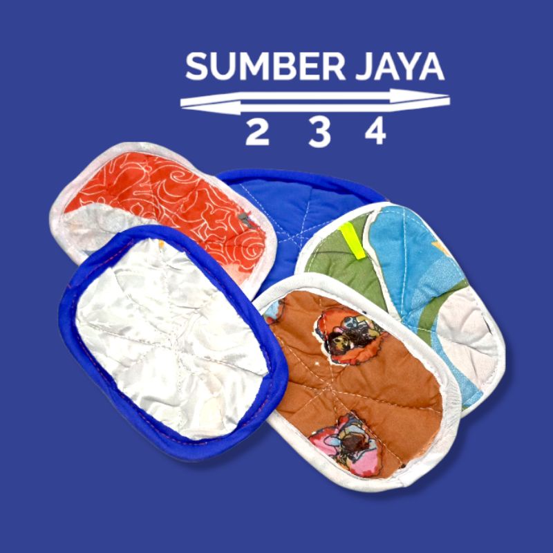 Jampel Panci Lap Tangan Dapur Berwarna Warni Beraneka Model Termurah