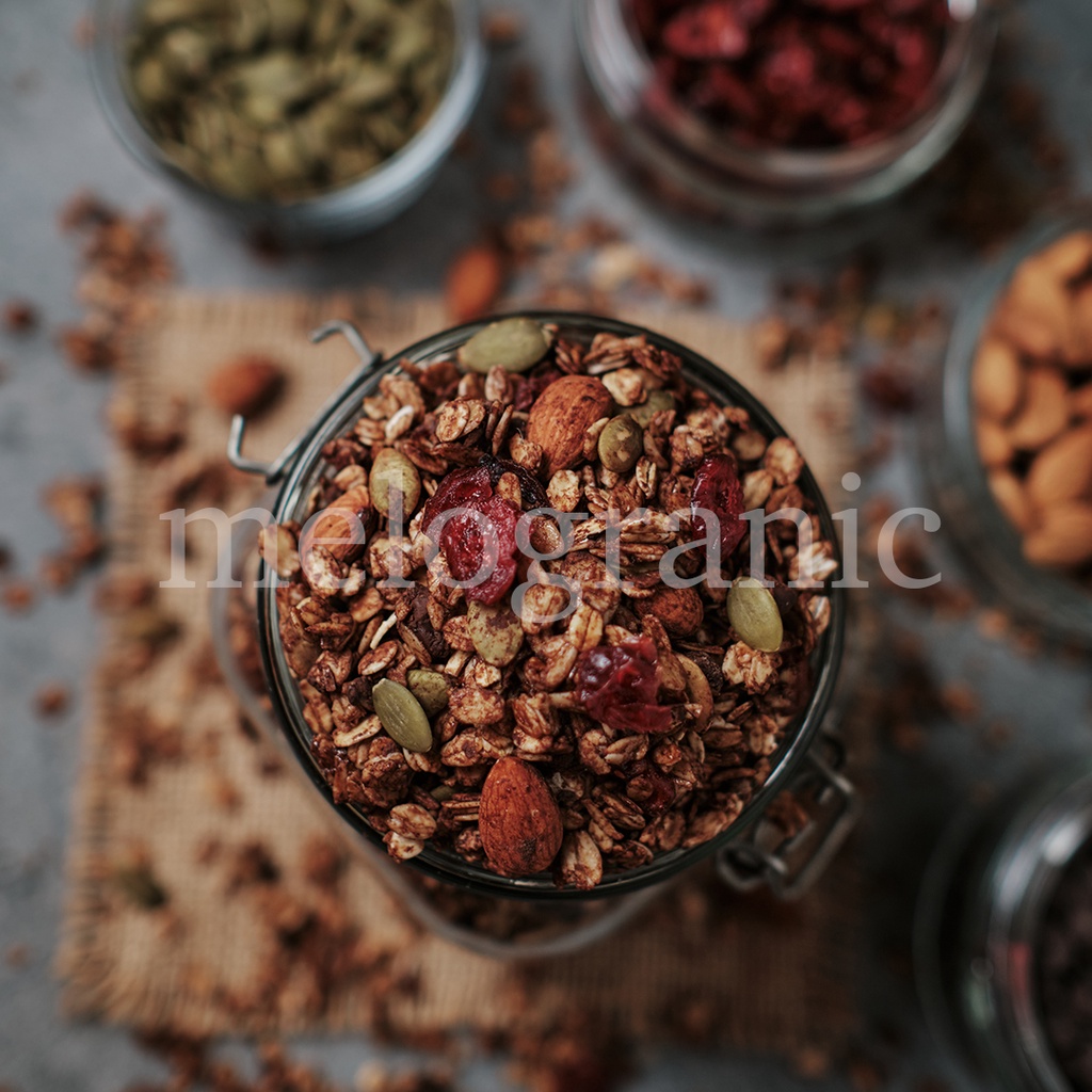 Granola Coco Chunk / Coklat / Chocolate Crunchy 500 gram