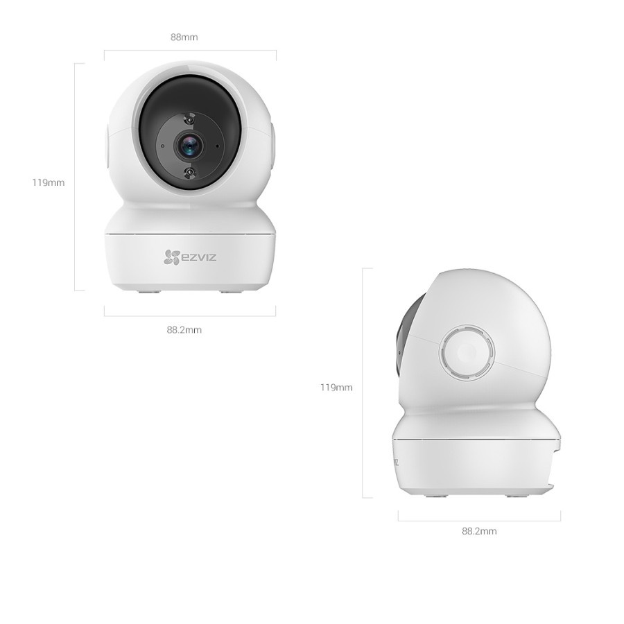 Ezviz C6N-2MP Smart Wifi Pan Tilt Camera 1080p