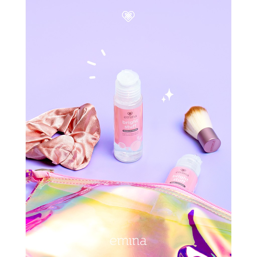 Emina Bright Stuff Micellar Water - Pembersih Wajah 100 ml