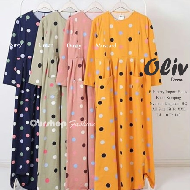 Oliv dress by Ourshop Fashion