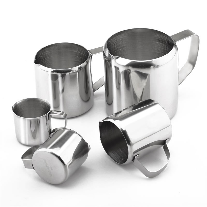 KKS DROHOEY Gelas Pitcher Kopi Espresso Latte Art Stainless Steel 1 Oz - S06HG - Silver BUY