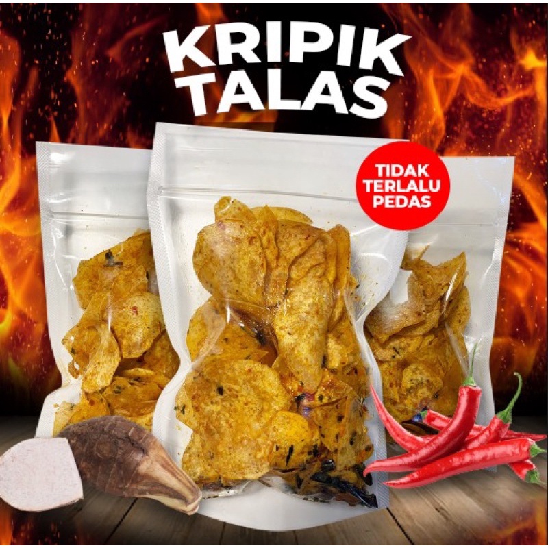

(PROMO) KERIPIK TALAS / CEMILAN ENAK MURAH MERIAH