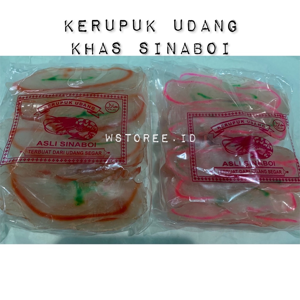 

Kerupuk Udang Khas Sinaboi