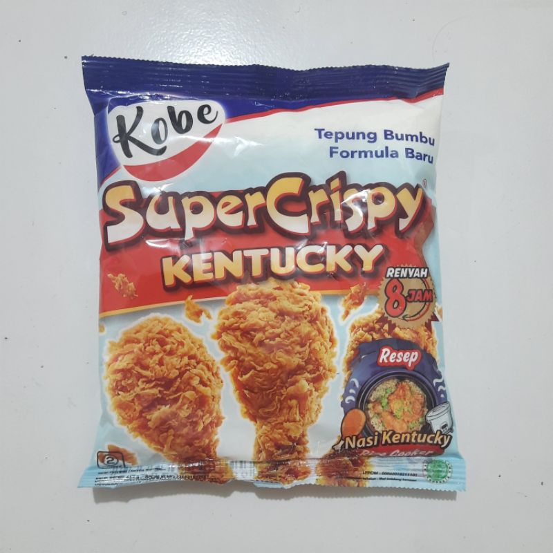 

Kobe Tepung Bumbu Super Crispy Kentucky - Kobe Bakwan Kress - Kobe Tepung Bumbu Putih