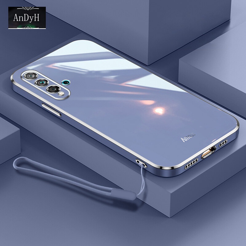 Case Bahan Silikon Dengan lanyard Untuk Huawei Nova 5T 5 Pro 5i Pro Honor 20