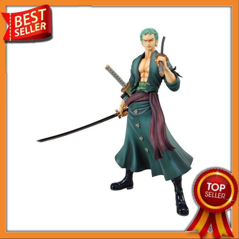 Action Figure Huong Anime Gambar 23 Cm One Piece Pop Roronoa Zoro Pvc Toy Model Koleksi Hadiah Bonek
