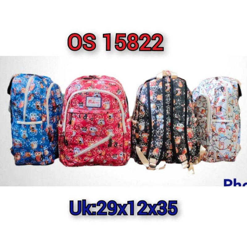 Tas Ransel Sekolah Anak Import Sequin Manik Usap Karakter Anak Tas Sekolah 16 Inch Anak Cewek Cowok Terlaris Termurah