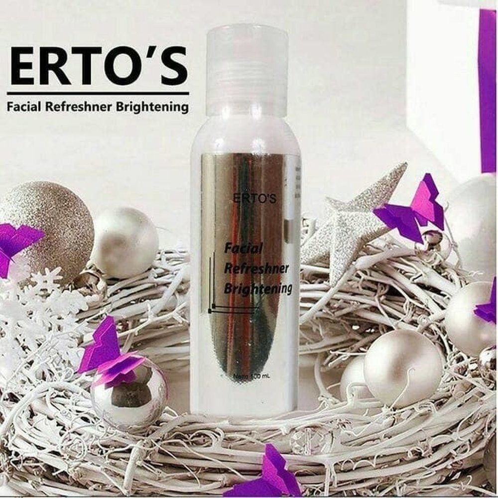 TERBARU 2019.  ERTOS Facial Refreshner Brightening - Toner Muka - ERTOS Skincare