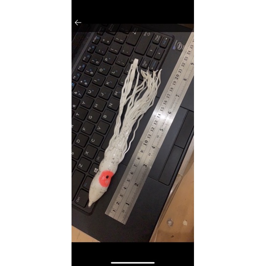 Umpan pancing cumi cumi tiruan cumi karet octopus lures JAPAN high Quality  cumi tentakel keriting.