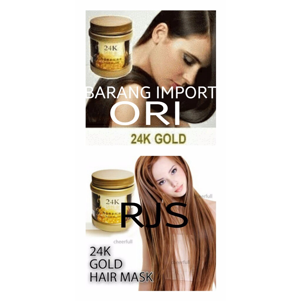 masker rambut 24k