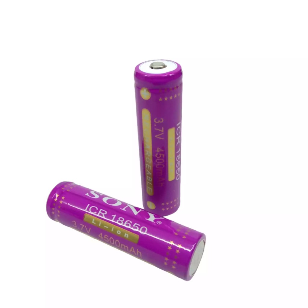 Baterai Cas 18650 Sony 4500mAh Batre 18650 Sony 4500 Mah Pentol