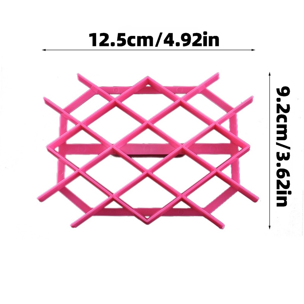 1 Pc Cetakan Pemotong Kue Bahan Plastik Bentuk Geometris