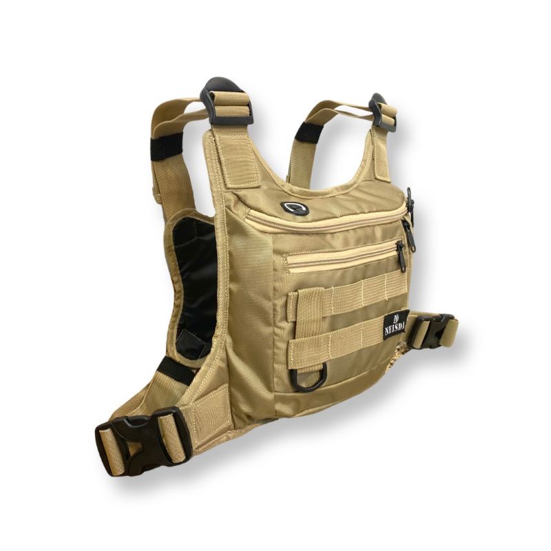 Chestbag tactical tas dada neisda premium mercury krem