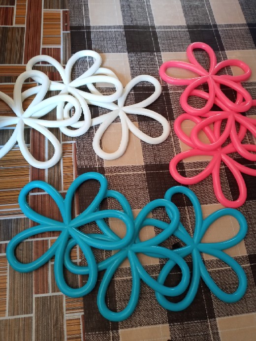 Plazashop♨ Am184 Alas Panci Tahan Panas / Tatakan Panci Piring Anti Panas Anti Slip / Shape Hot Pad