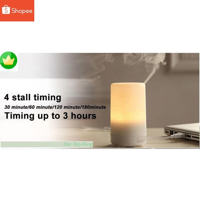 Ultrasonic Aroma Humidifier Diffuser with Lamp Terlaris