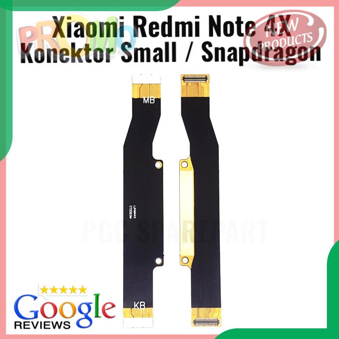 SPAREPART HP FLEXIBEL KONEKTOR BOARD KE CAS XIAOMI REDMI NOTE 4X SNAPDRAGON SMALL TERLENGKAP