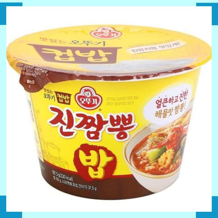

Ottogi Cooked Rice Seafood Soup Dupbab Jin Jjampong Korea Nasi Instan
