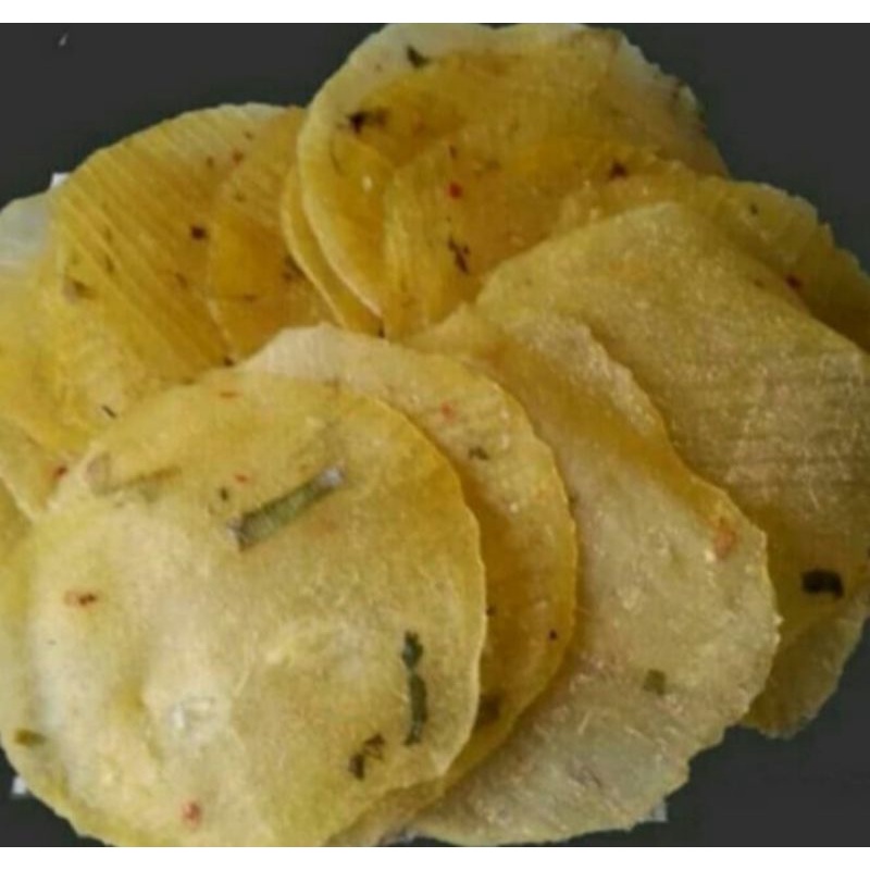 

Krupuk jadul sermier kerupuk singkong mentah super gurih 100gr cemilan ndeso