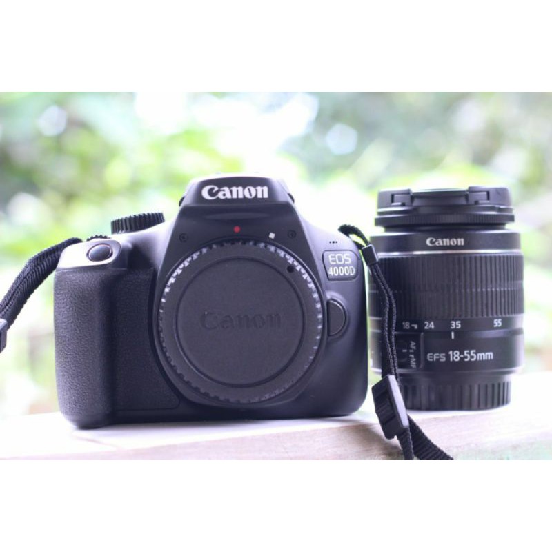 CANON EOS 4000D KIT 18-55MM LIKE  NEW WIFI || SECOND