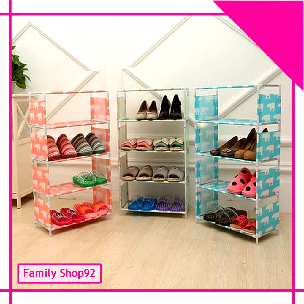 FS Rak  Susun Rak  Sepatu  Rak  Portable Rak  Serbaguna Tempat 