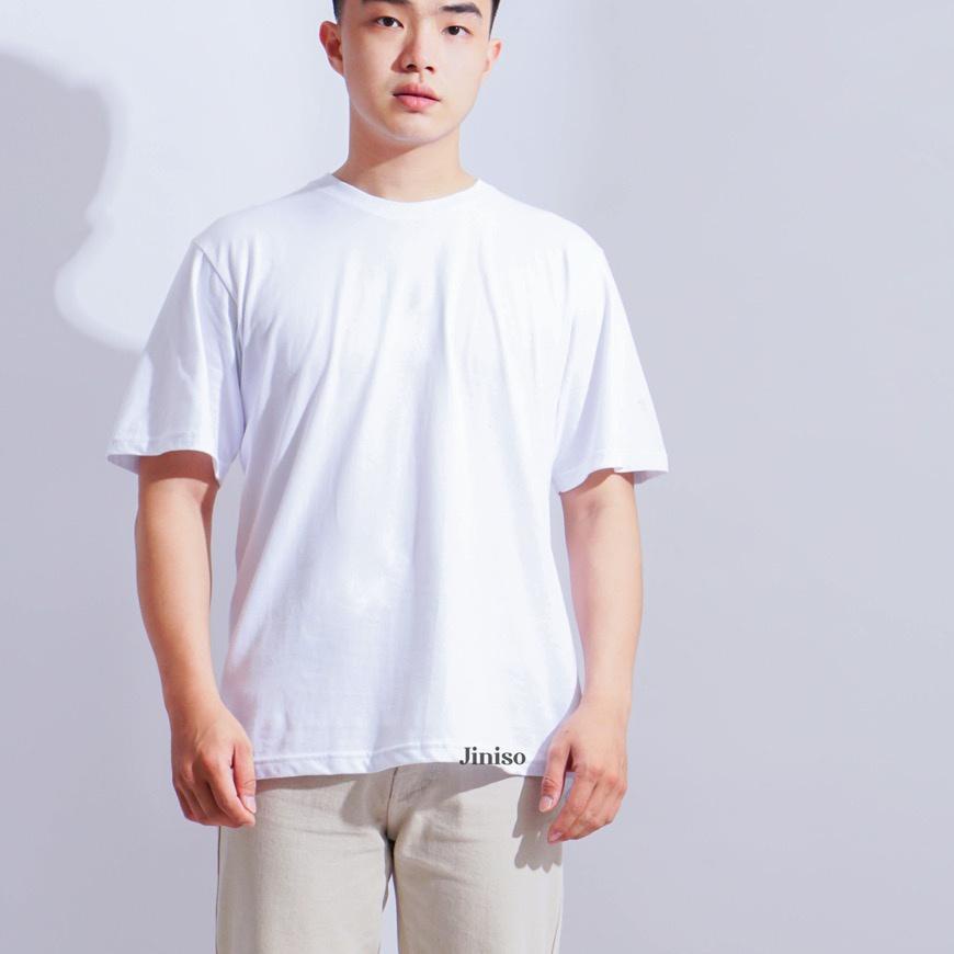 JINISO T-Shirt Oversize Tee | Kaos Pria Polos