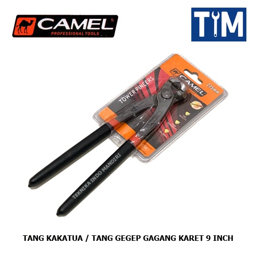 CAMEL Tang Gegep 9 INCH / Tang Catut Potong Kawat / Tang Kakatua