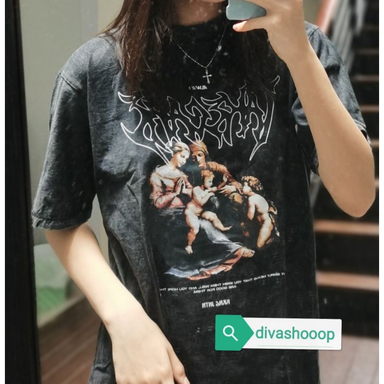 OVERSIZE VINTAGE TEE WASHED | Kaos Vintage Oversize