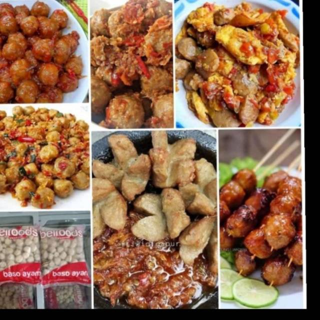 

Bakso ayam enak isi 100
