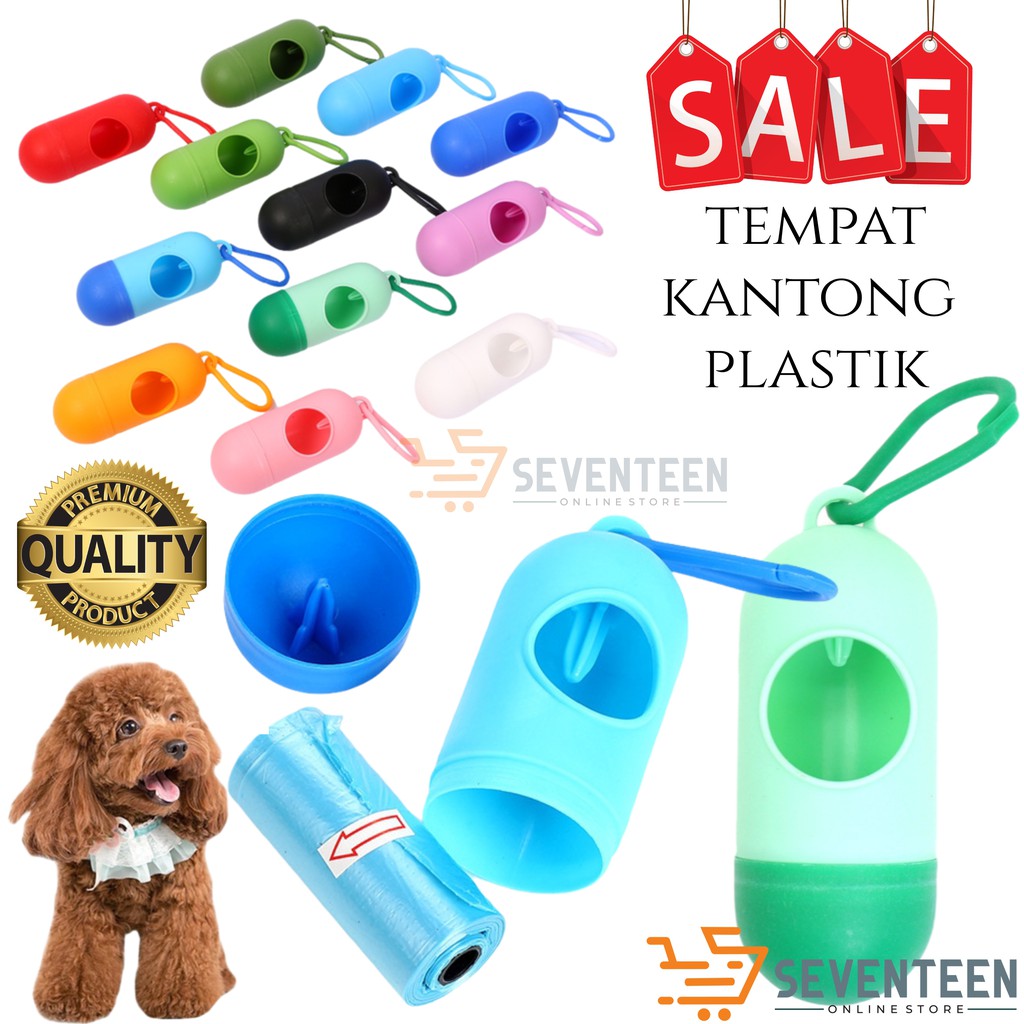 DISPENSER TEMPAT KANTONG PLASTIK SAMPAH ROLL POPOK SERBAGUNA / TEMPAT PLASTIK ROLL