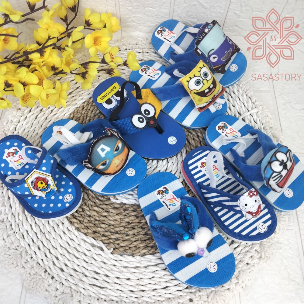 SANDAL KARAKTER ANAK 1 2 TAHUN XA01