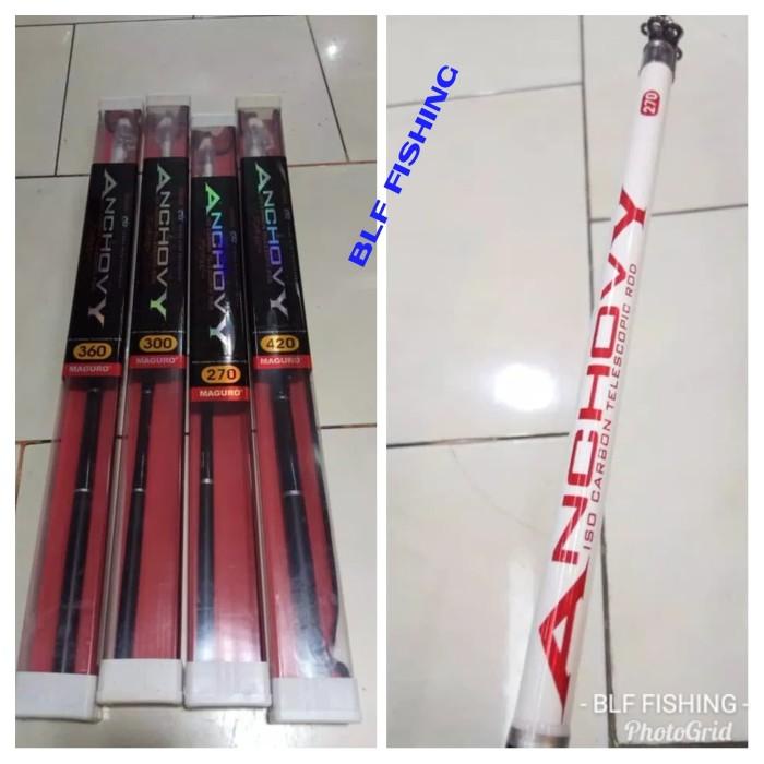 Joran Antena Telescopic Rod Maguro Anchovy 360