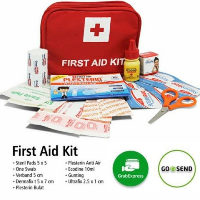 KOTAK P3K + ISI LENGKAP JAMINAN TERMURAH - PERALATAN P3K ONEMED