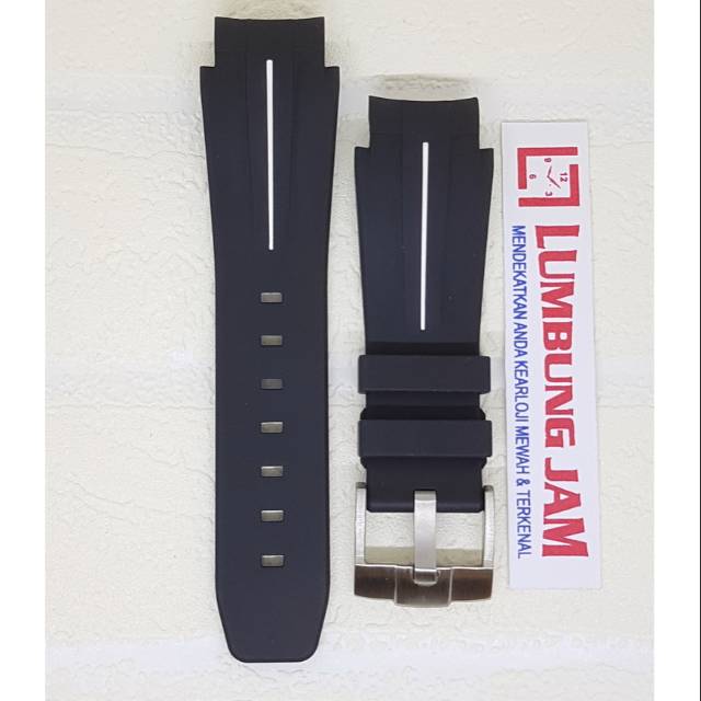 ROLEX RUBBER B WHITE LINE STRAP (SEA DWELLER DEEP SEA)