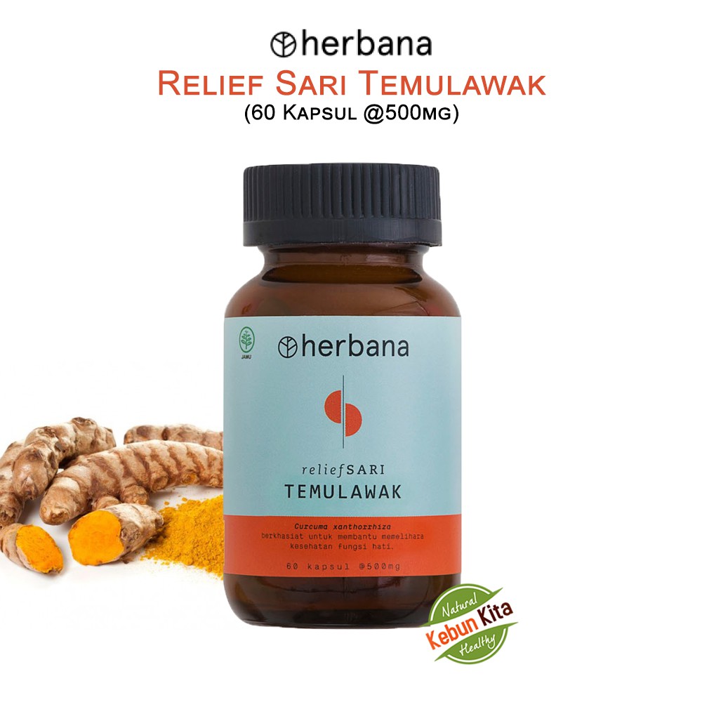 

Herbana Relief Sari Temulawak - 60 Kapsul
