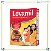 Lovamil Hamil & Menyusui 120gr Cokelat & Stoberi