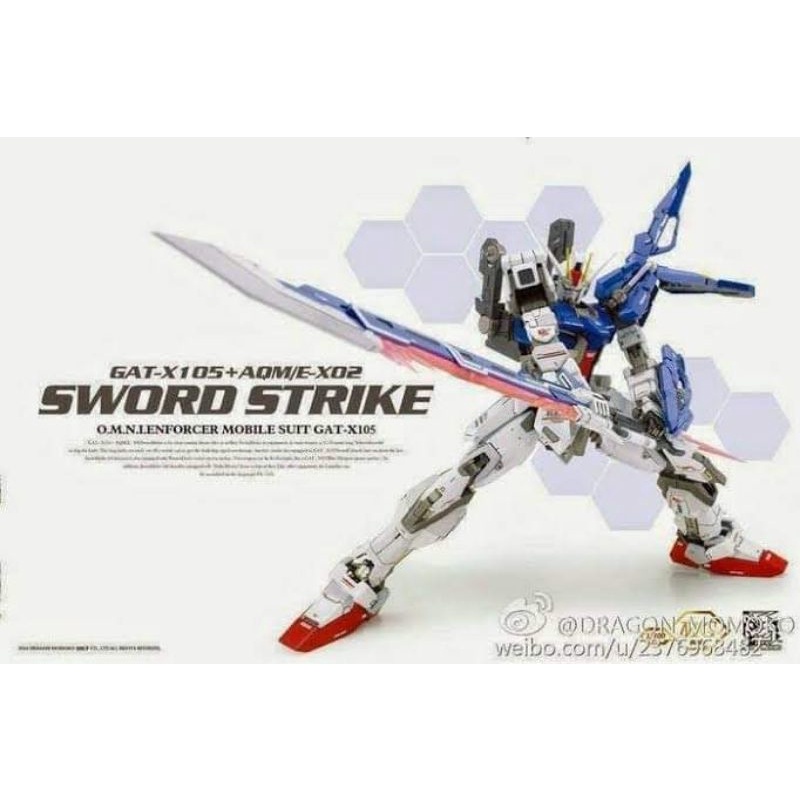Dragon Momoko MG 1/100 Sword Strike Gundam model kit