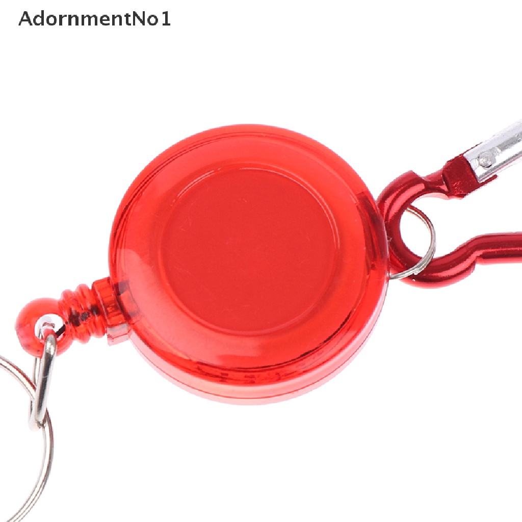 (AdornmentNo1) 1pc Gantungan Kunci Carabiner Retractable Untuk Ski Pass Owner