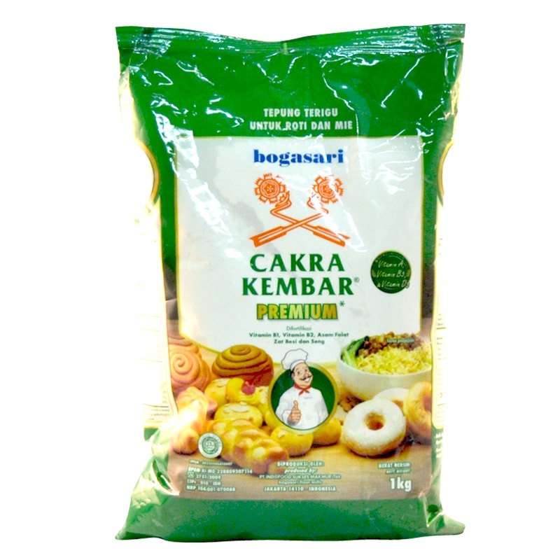 

Cakra Kembar Tepung Terigu 1Kg