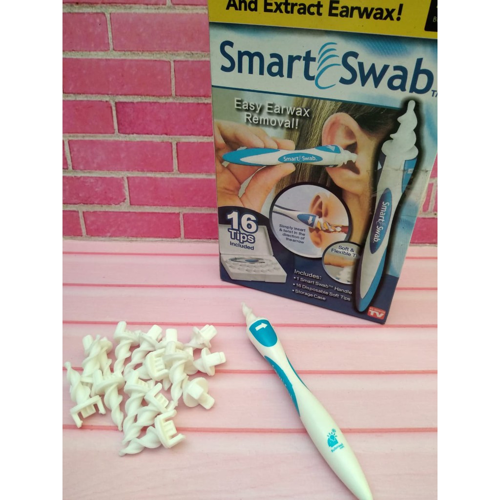 READY STOCK !! SMART SWAB/ EASY EARWAX REMOVAL