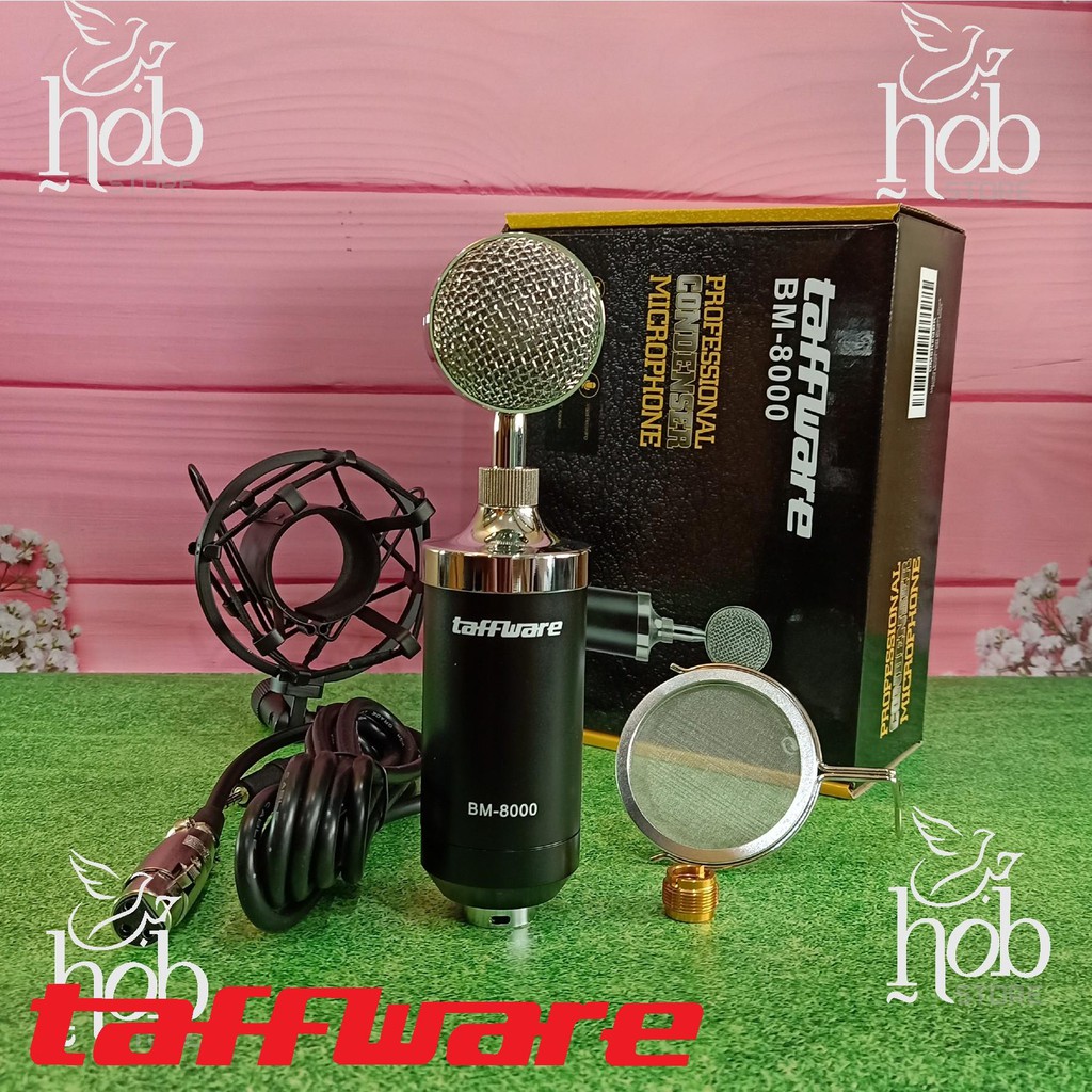 TAFFWARE BM8000 Bm 8000 ORIGINAL Mic Condenser