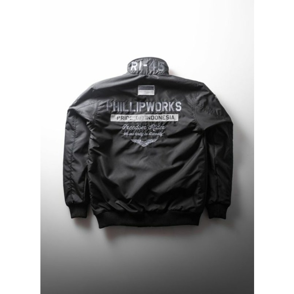 JACKET BOMBER MOTOR PHILLIP WORKS "PRIDE OF INDONESIA"
