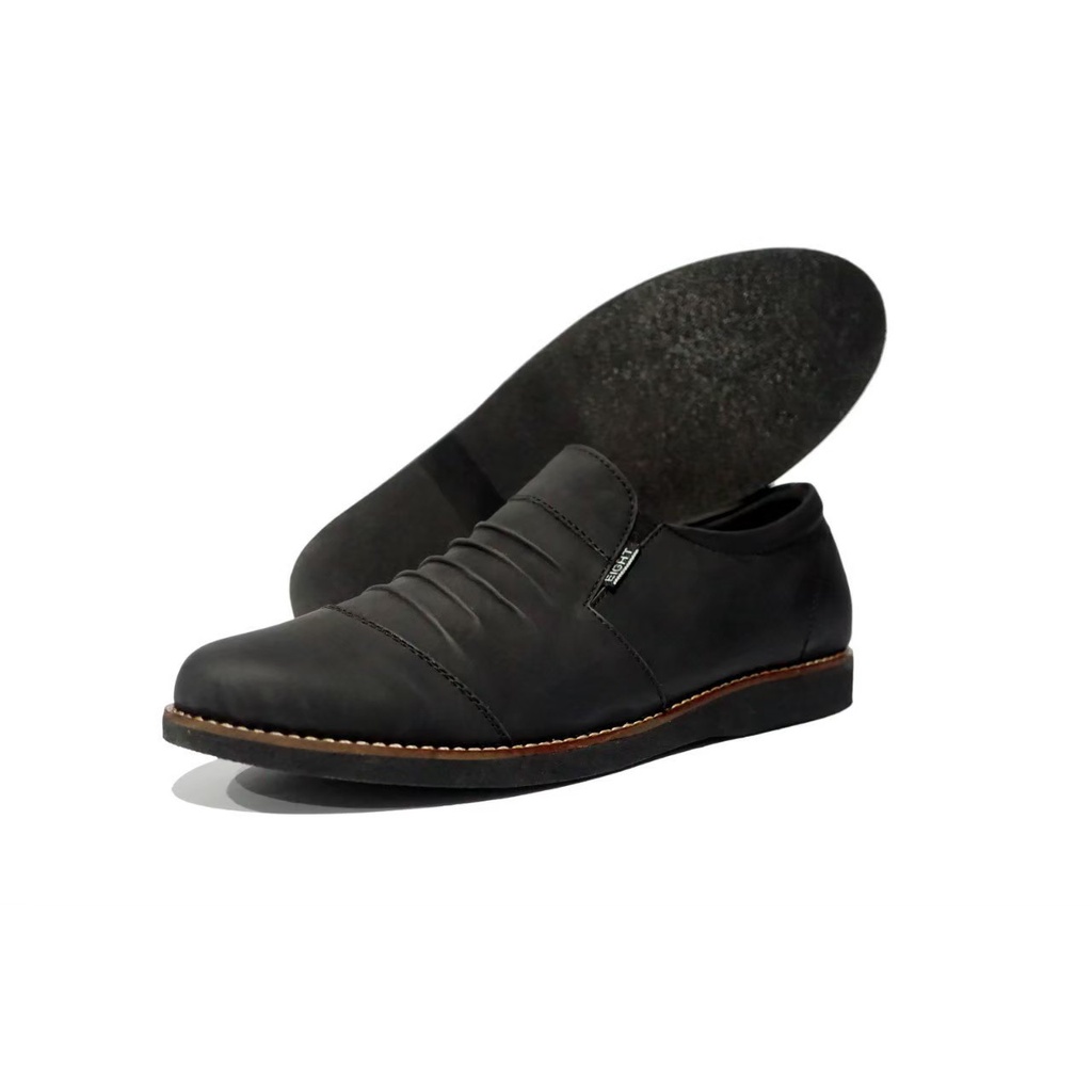 BURAY X SepatuKasual SLIP ON LOAFERS PRIA DEWASA KULIT SINTETIS PREMIUM FORMAL CASUAL SLIP ON PRIA KERJA KANTOR GURU PNS PESTA RESMI NYAMAN || SLIP ON PRIA PANSUS BERKUALITAS