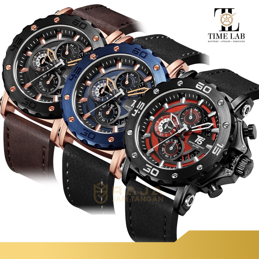 JAM TANGAN T5 ORIGINAL BERGARANSI H3641G / H 3641G PRIA